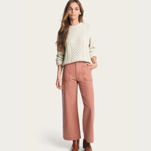 Frye Women's Wide Leg Pants in Pink